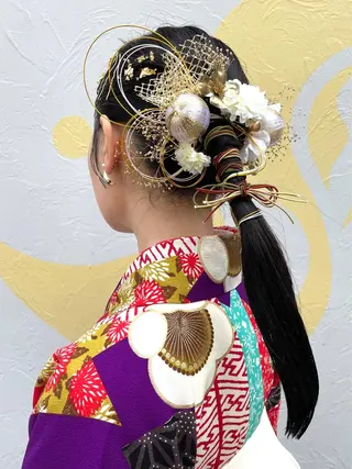 ヘアアレンジ 卒業式受付中🌻 肥田亜沙美のその他イメージ