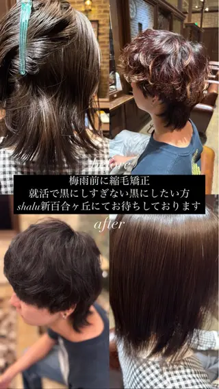 カラー 小野聡一郎/縮毛矯正 パーマ/shaluのヘアスタイル