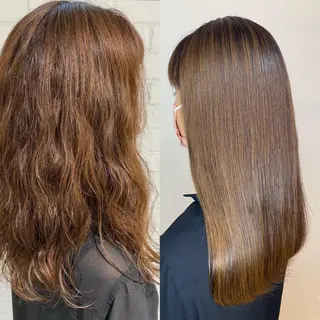 ロング amber池袋所属・美髪矯正・ブリーチ 矯正🫧秋元ゆたかのヘアスタイル