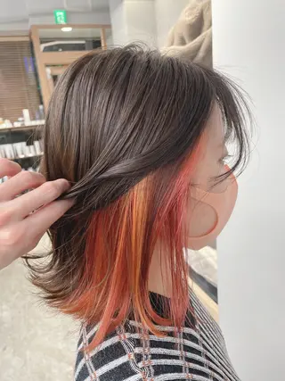 ショート SAEKI【ior 】北千住店ブリーチのヘアスタイル