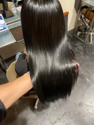 ロング カラー 泉 堅也のヘアスタイル