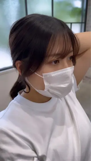 ロング 原田 健斗のヘアスタイル