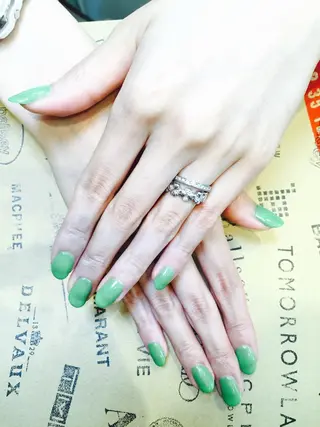 ネイル スズキ シオリのヘアスタイル