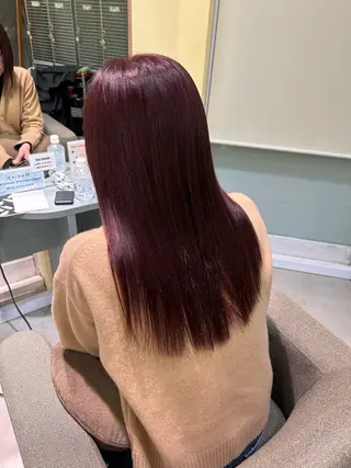 セミロング uta所属・カットモデル募集 トモカのヘアスタイル