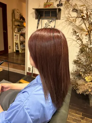 カラー アカリ😸🫶 カラーリスト🧡のヘアスタイル