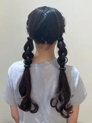 ロング ヘアアレンジ ヘアメ🎀 ゆきみ🎀のその他イメージ