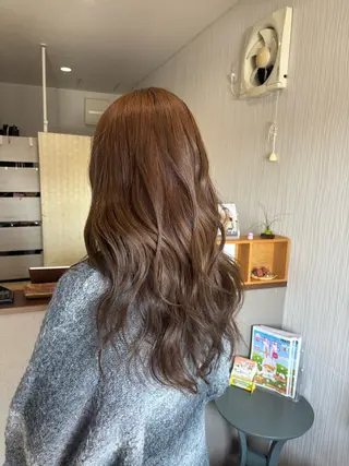 ロング カラー 藤田 陽斗のヘアスタイル