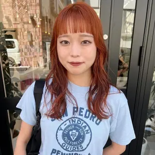 ロング カラー arisa/暖色 /伏見/レイヤーのヘアスタイル