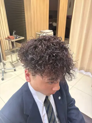 パーマ メンズ 波巻き･カルマ パーマ特化/aoiのヘアスタイル