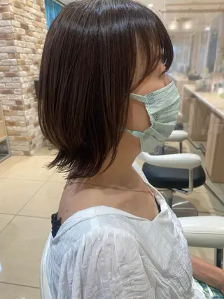 ミディアム カラー 🩵波巻き/ツイスパ HARU💎のヘアスタイル