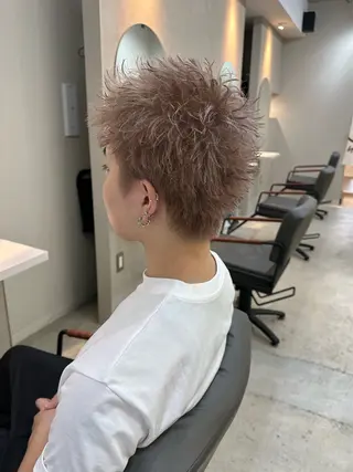 ショート カラー メンズ 木下 健心のヘアスタイル