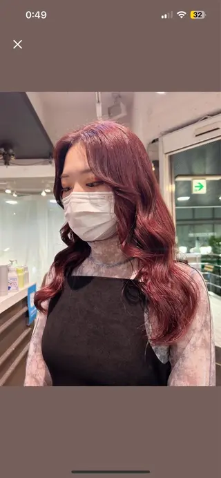 ロング カラー 🦋sana🦋 似合わせカット✁のヘアスタイル