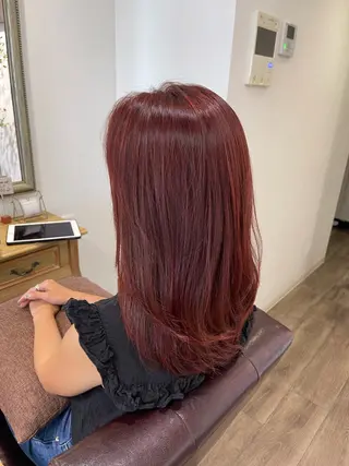 ロング カラー Felice Erikaのヘアスタイル