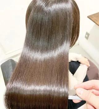セミロング Rubik's 阿倍野店所属・髪質改善 特化サロンのヘアスタイル