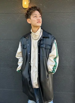 ショート パーマ メンズ メンズパーマの達人 /タカシマ　ダイスケのヘアスタイル