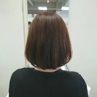 ミディアム カラー nagane sayakaのヘアスタイル