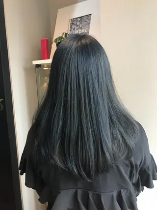 セミロング カラー 立川、北口.ans 黒木 和大のヘアスタイル