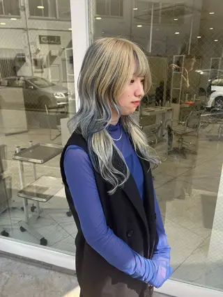 ロング カラー なりたいを叶える /町野 朝哉のヘアスタイル