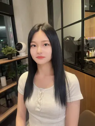 ロング カラー ヘアアレンジ yuuri🎀/大宮 /韓国ヘア/レイヤーのヘアスタイル