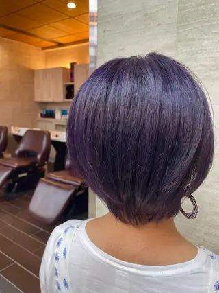 ショート HAIR LOUNGE Run Ways所属・Shiho 🦋 /透明感カラーのヘアスタイル