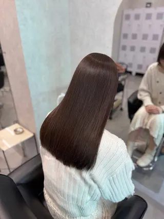 セミロング TERRACE LAND所属・杉山永 船橋✖️髪質改善🫧のヘアスタイル