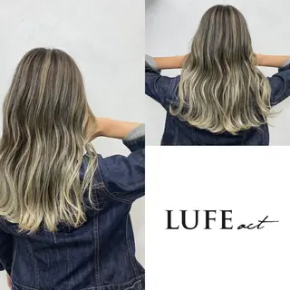 セミロング カラー 🌈透明感カラー ✨松田龍也🌈のヘアスタイル