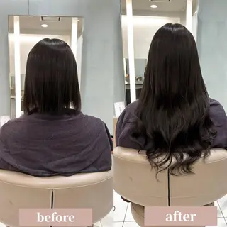 ロング エクステ　ユノキ リョウタのヘアスタイル