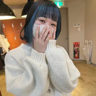 ミディアム カラー cope'u  emu所属・cope'u moneのヘアスタイル