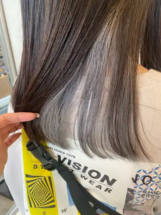セミロング カラー すずき なぎさ☀️のヘアスタイル