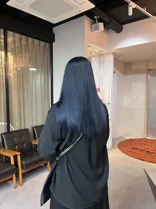 ロング カラー み ゆのヘアスタイル