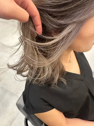 カラー はらゆか🦄レディー スカット🧸のヘアスタイル