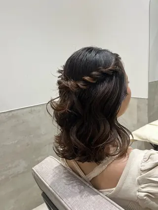 ヘアアレンジ GO TODAY SHAiRE SALON　名古屋パルコ店所属・しみず さきのヘアスタイル