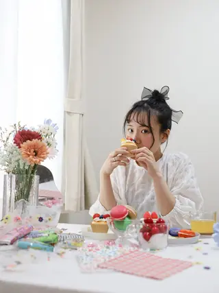 ヘアアレンジ はっとり ななせのヘアスタイル