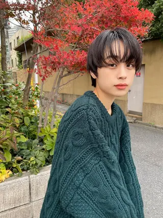 ショート パーマ ボブ/レイヤー/ケア パーマ/リュウタのヘアスタイル