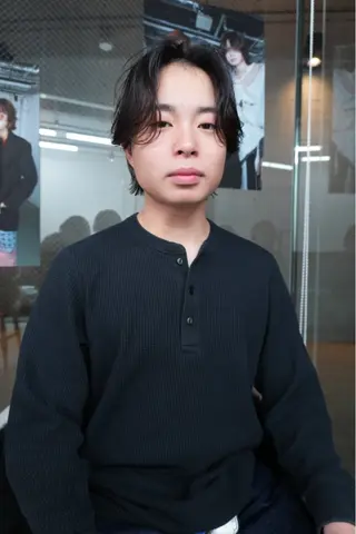 ショート パーマ メンズ Pia/KIRIA /福岡美容室のヘアスタイル