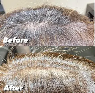 ショート カラー One By The Ect所属・ショート/脱白髪染め ☆宇﨑悠実のヘアスタイル