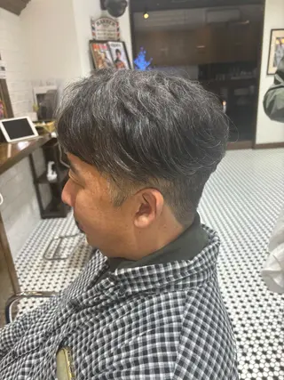 メンズ レイヤーカット/艶髪 /パーマaikoのヘアスタイル