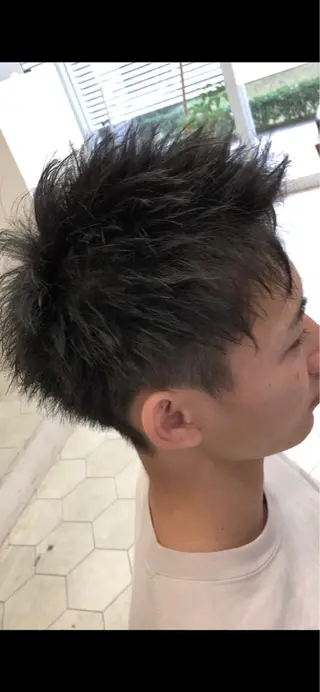 ショート メンズ share salon　SCENA所属・堤太志 メンズパーマ特化のヘアスタイル