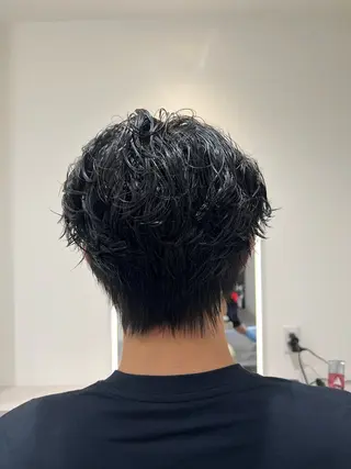 パーマ メンズ Men's NAM 八角のヘアスタイル