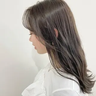 セミロング カラー お洒落パーマ/ 艶カラー/michiのヘアスタイル