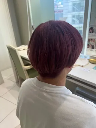 カラー メンズ 作山 葵のヘアスタイル