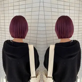 ショート カラー レイヤーカット No.1赤池宏隆のヘアスタイル