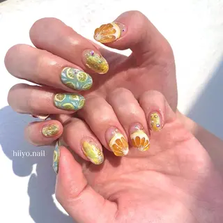 ネイル hiyo🫧ネイル /渋谷💍🎀のネイルデザイン