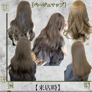 ロング カラー ブリーチなし/レイヤ ー特化🌈Tommyのヘアスタイル