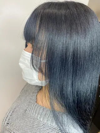 ミディアム カラー 魅力引き出しヘア🐾 るくものヘアスタイル