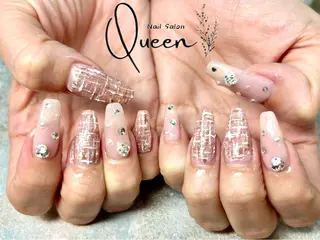 ネイル Queennail 北堀江megumiのネイルデザイン