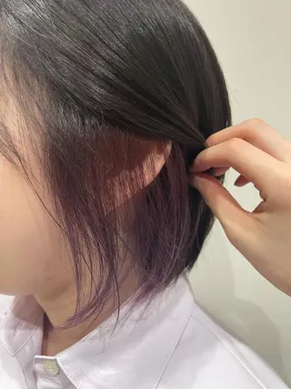 カラー アトリエリーベル所属・佐々木 奈菜江のヘアスタイル
