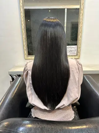 ロング 亀井 結夏のヘアスタイル