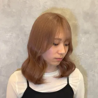セミロング Agu hair aubel 長岡古正寺所属・🩷縮毛矯正特化🩷 ブリーチ毛でも可のヘアスタイル