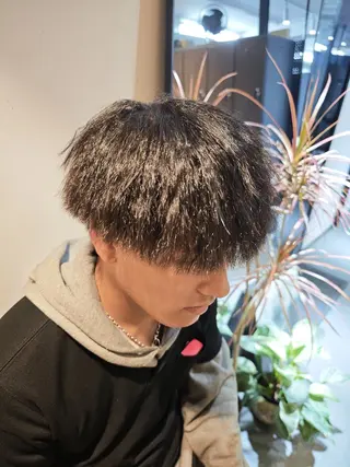 メンズ パーマ 24時まで営業🌛東 陽町🍀TOROROのヘアスタイル